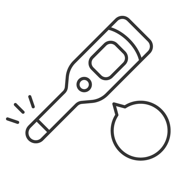 体温計のイラスト